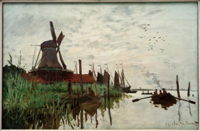 Mulino a Zaandam da Claude Monet