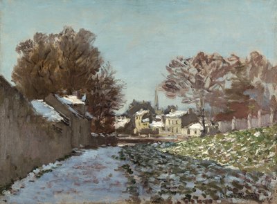 Neve ad Argenteuil da Claude Monet