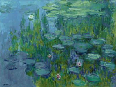 Ninfee da Claude Monet