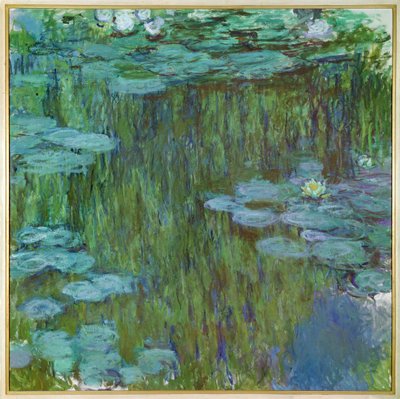 Ninfe a Giverny (olio su tela) da Claude Monet