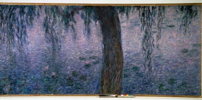 Ninfee, mattina luminosa con salici (trittico, parte destra) da Claude Monet