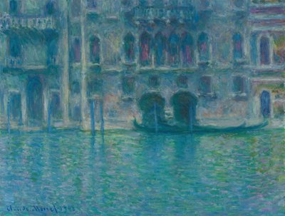Palazzo da Mula, Venezia da Claude Monet