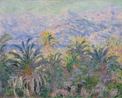 Palme a Bordighera da Claude Monet