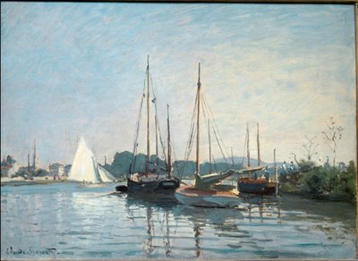 Barche da diporto ad Argenteuil da Claude Monet