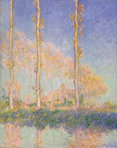 Pioppi da Claude Monet