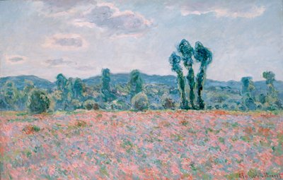 Campo di papaveri (1886) da Claude Monet