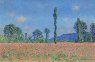 Campo di papaveri (Giverny) da Claude Monet