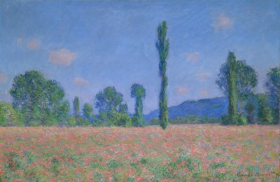 Campo di papaveri (Giverny) da Claude Monet