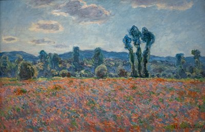 Campo di papaveri da Claude Monet
