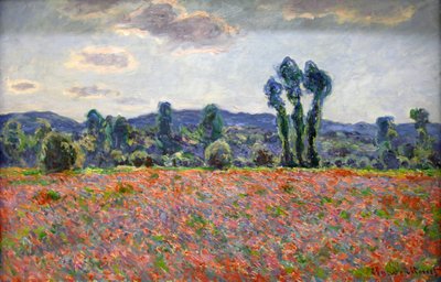 Campo di papaveri, 1887 da Claude Monet