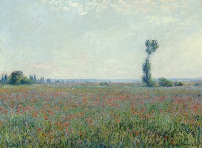 Campo di papaveri, 1881 da Claude Monet