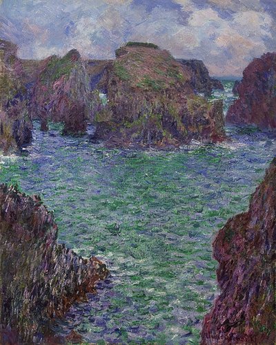 Port-Goulphar, Belle-Île. 1887 da Claude Monet