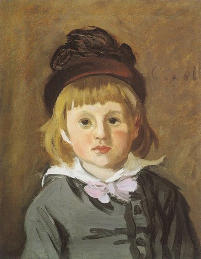 Ritratto di Jean Monet da Claude Monet