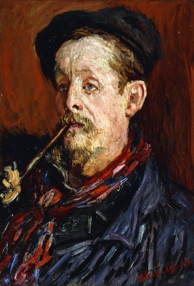 Ritratto di Leon Peltier da Claude Monet