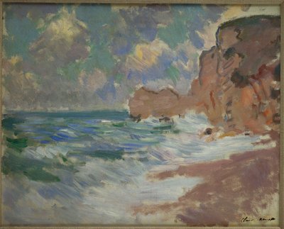 Onde che si Ritirano da Claude Monet