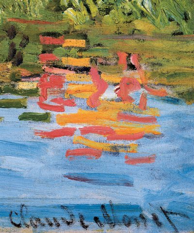 Regata ad Argenteuil (dettaglio), c.1872 da Claude Monet