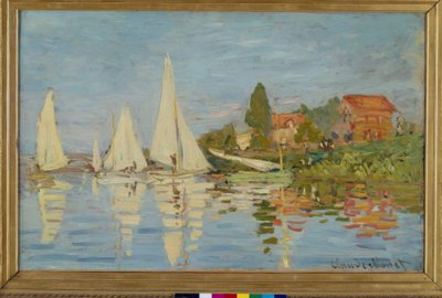 Regate ad Argenteuil da Claude Monet