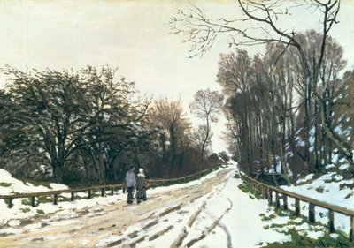 Strada verso la fattoria, St. Simeon, Honfleur, c.1867 da Claude Monet