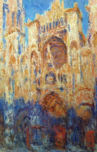 Cattedrale di Rouen da Claude Monet