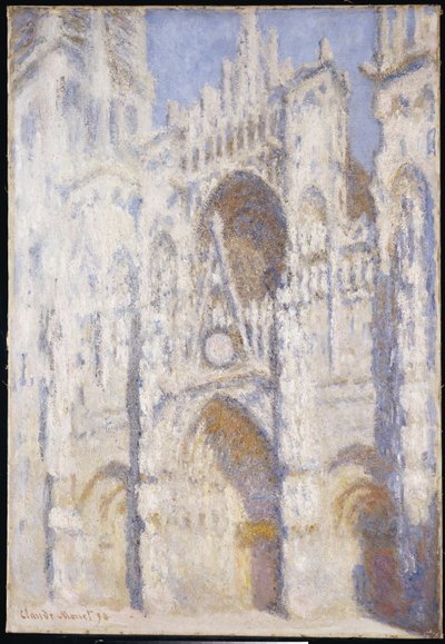 Cattedrale di Rouen, pomeriggio da Claude Monet