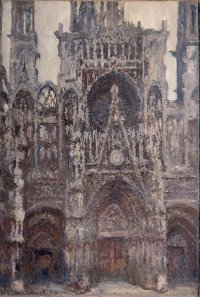 Cattedrale di Rouen, il portale, armonia marrone da Claude Monet