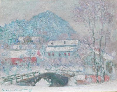 Sandvika, Norvegia, 1895 da Claude Monet