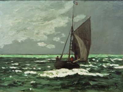Marina: Tempesta da Claude Monet