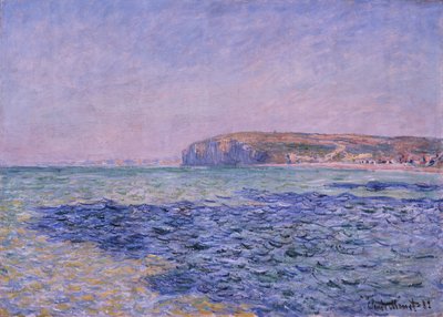 Ombre sul Mare. Le Scogliere a Pourville da Claude Monet