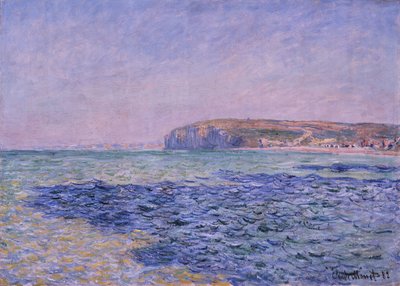 Ombre sul mare. Le scogliere a Pourville, 1882 da Claude Monet