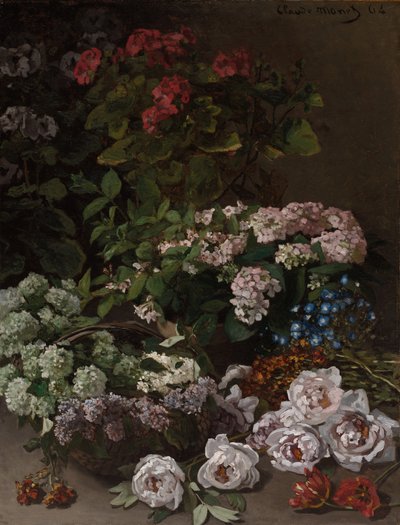 Fiori di primavera da Claude Monet