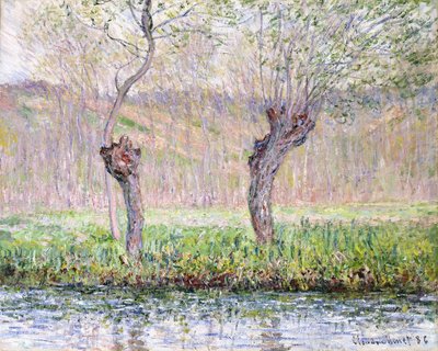 Primavera, Salici da Claude Monet