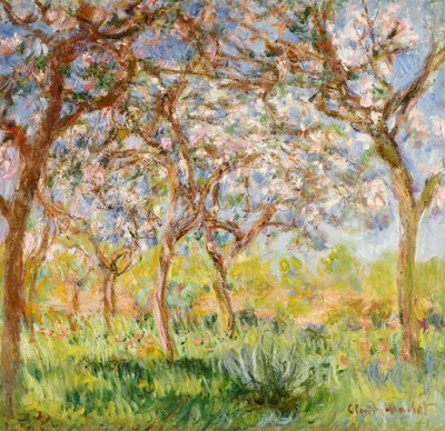 Primavera a Giverny da Claude Monet