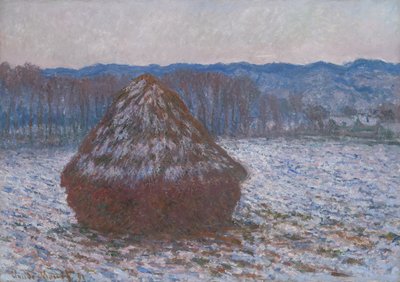 Mucchio di grano da Claude Monet