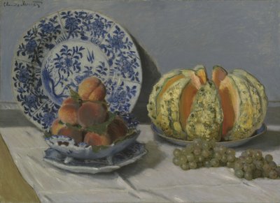 Natura morta con melone da Claude Monet