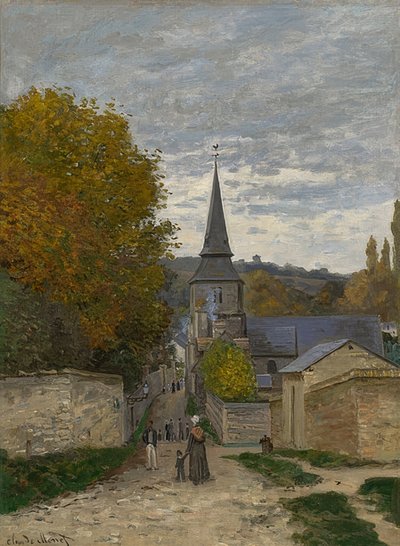 Strada a Sainte-Adresse da Claude Monet