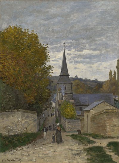 Strada a Sainte-Adresse, 1867 da Claude Monet