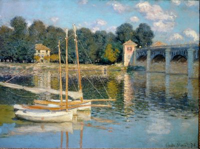 Il ponte di Argenteuil da Claude Monet