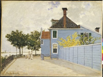 La casa blu, Zaandam da Claude Monet