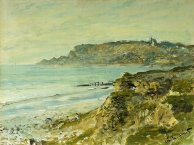 Le scogliere di Sainte-Adresse, 1873 da Claude Monet
