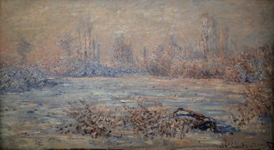 Il gelo, effetto del sole da Claude Monet