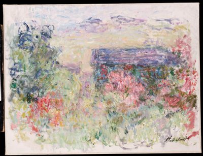 La casa tra le rose da Claude Monet