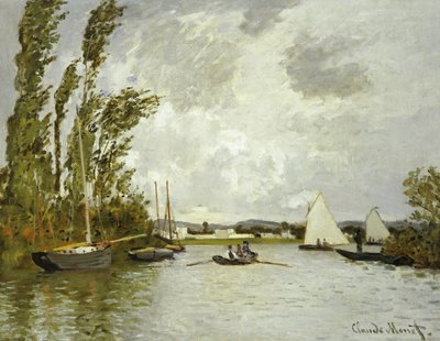 Il piccolo ramo della Senna ad Argenteuil da Claude Monet