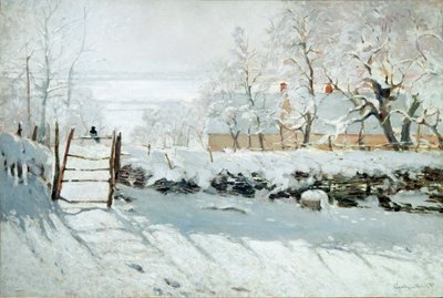 La gazza da Claude Monet