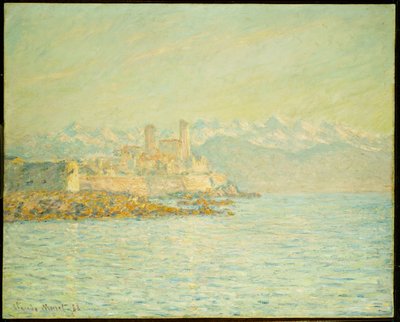 Il vecchio forte di Antibes da Claude Monet