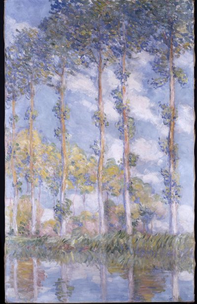 I pioppi da Claude Monet