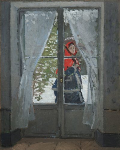 Il fazzoletto rosso, c.1868-73 da Claude Monet