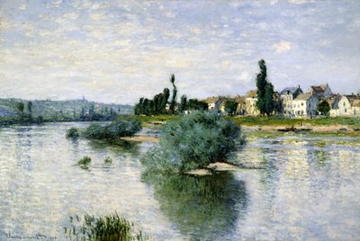 La Senna a Lavacourt da Claude Monet