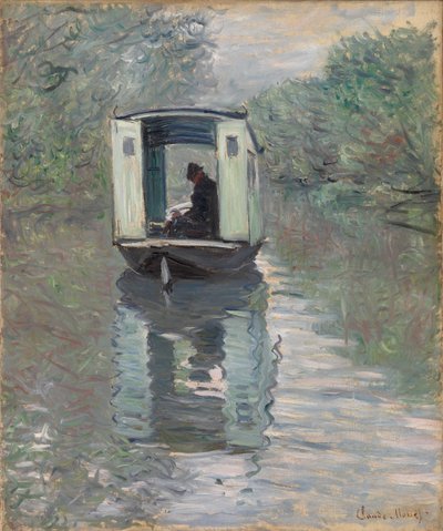 Il Bateau-atelier da Claude Monet