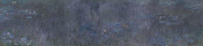 Le ninfee - Riflessi degli alberi, 1914-1926 da Claude Monet