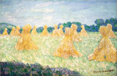 Le giovani signore di Giverny, effetto del sole, 1894 da Claude Monet